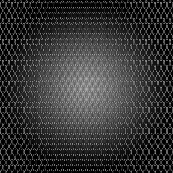 Hexagon grid texture — Stock Photo, Image