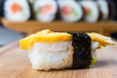 suşi, yakın Japon deniz ürünleri