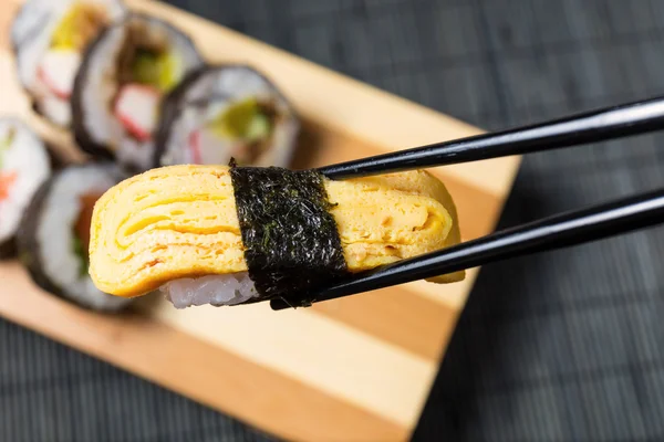 Крупним планом суші, японська морепродуктів — стокове фото