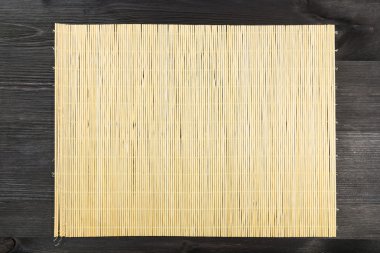 Bamboo mat background. clipart