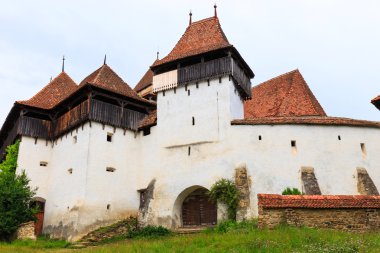 viscri, saxon müstahkem Kilisesi, Transilvanya, Romanya