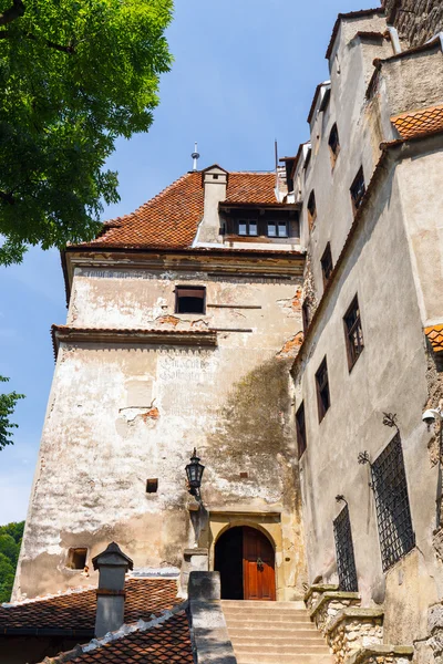 Ortaçağ da Drakula efsanesi için bilinen bir Bran Kalesi. — Stok fotoğraf