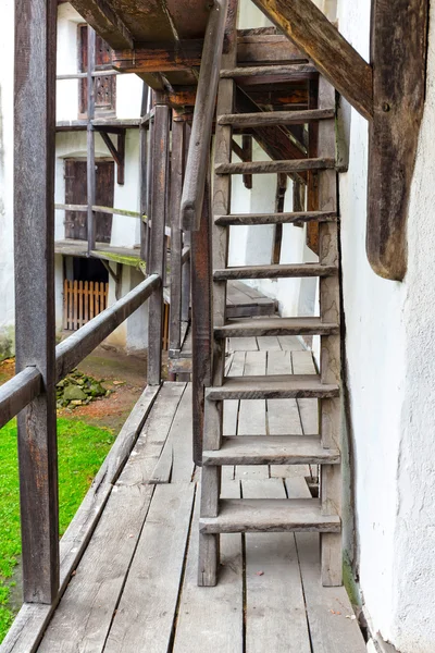 Iglesia fortificada en Prejmer, Rumania . —  Fotos de Stock