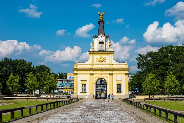 Bialystok Polonia Junio 2019 Puerta Palacio Branicki Bialystok Polonia —  Fotos de Stock