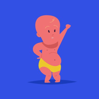 Ukrayna halkı gönüllü olarak Ukrayna bayrağı temalı illüstrasyonda özgürlüğe direniyor ve savunuyor. Ukrayna 'yı destekleyin. Çocuk ulusal renklerle yumruğunu kaldırdı..