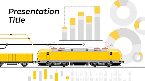 Demiryolları veya lojistik sunumlarını kapsar