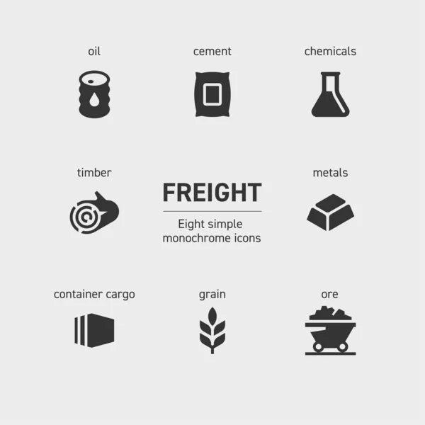 Kargo, mal ya da yük. Şekil simgeleri