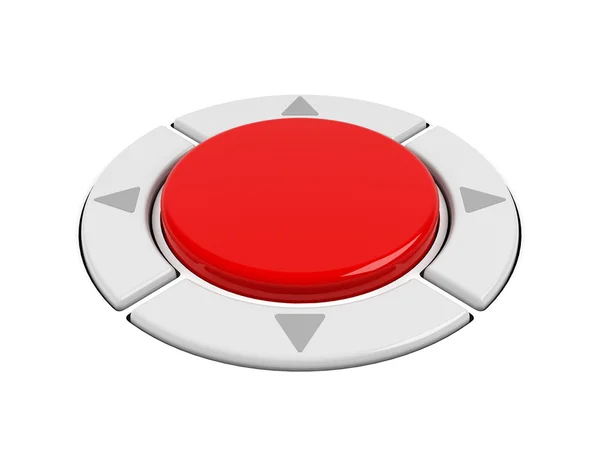 Control buttons on a white. — Stock Photo, Image