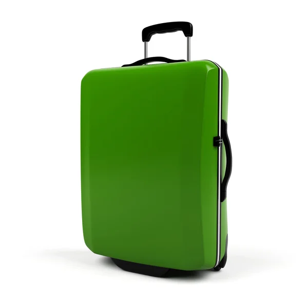 Suitcase isolated on a white background. — Stock Photo, Image