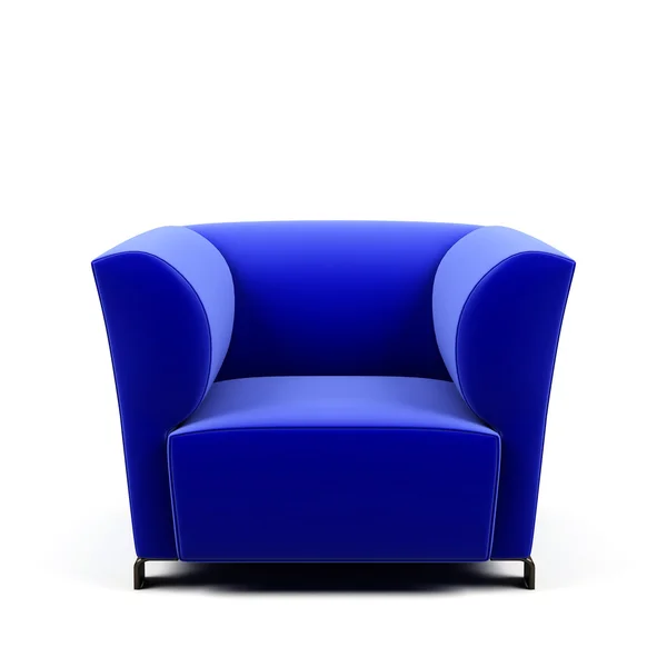 Armchair on a white background. — Stock Photo, Image