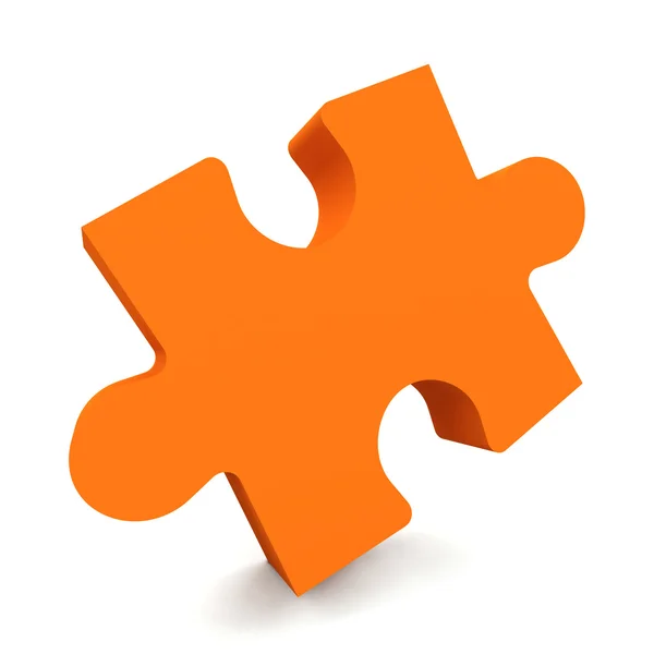 Puzzle. Imagem conceitual 3d gerada . — Fotografia de Stock