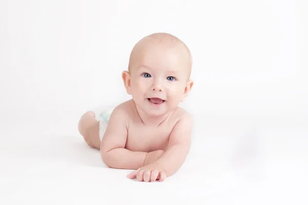 Portrait of sweet little baby boy — Stock Photo, Image
