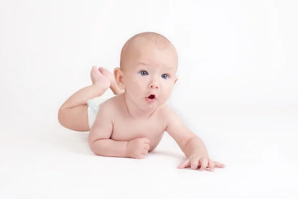 Retrato de bebé dulce —  Fotos de Stock