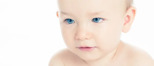 Portret słodki mały chłopczyk — Zdjęcie stockowe