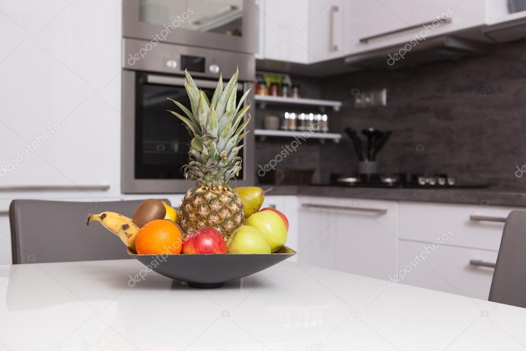 fruit in a kitchen