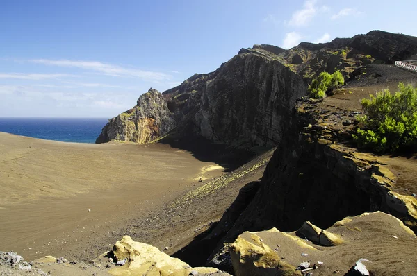 The cape of capelinhos.Faial.Azores — Stock Photo, Image