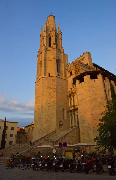 Catedral de Girona, Catalunha, Espanha — Fotografia de Stock