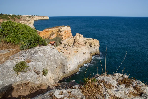 Algarve 포르투갈에에서 Algar Seco — 스톡 사진