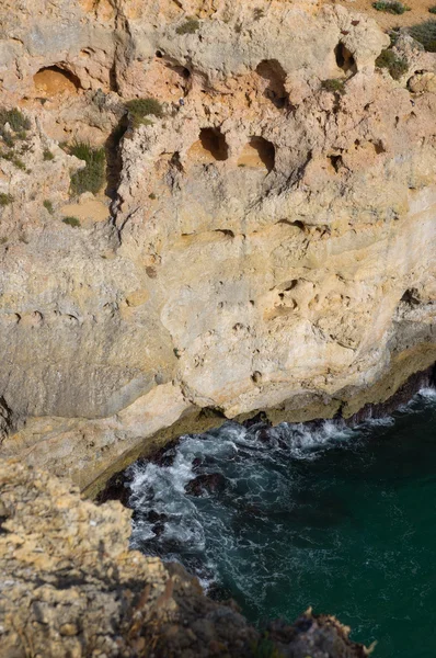 Algar Seco no Algarve em Portugal — Fotografia de Stock