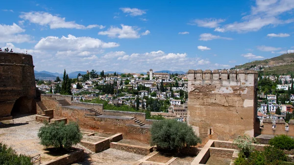 La ciudad de Granada, Andalucía, España — Foto de Stock
