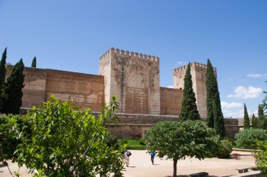 alhambra, granada şehir, Endülüs, İspanya