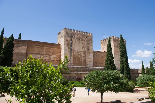 La Alhambra de Granada, Andalucía, España — Foto de Stock