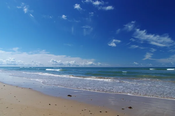 Strand von costa de la luz, spanien — Stockfoto