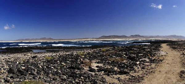 El cotillo, fuerteventura, kanarek insland, Hiszpania — Zdjęcie stockowe