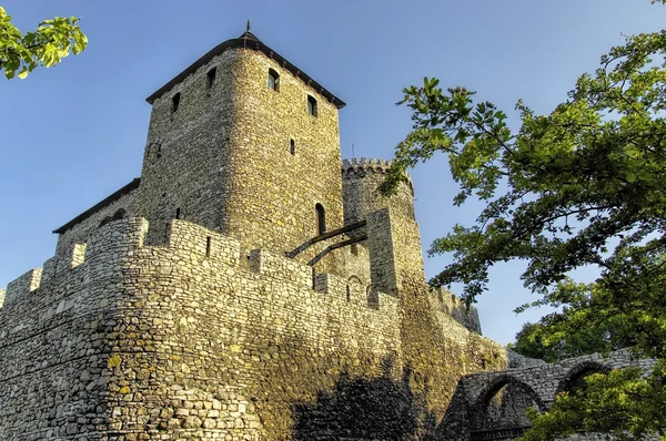Средневековый замок в Бедзине, Польша — стоковое фото