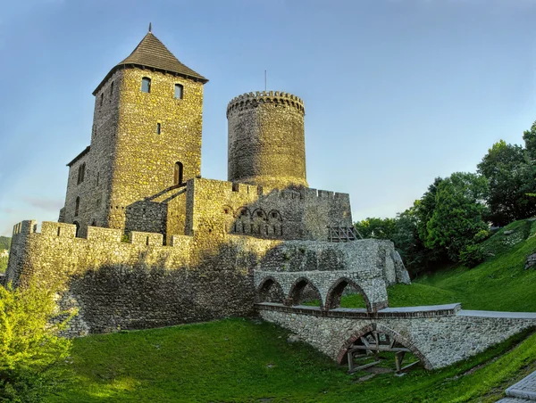 Średniowieczny zamek w Będzinie, Polska — Zdjęcie stockowe