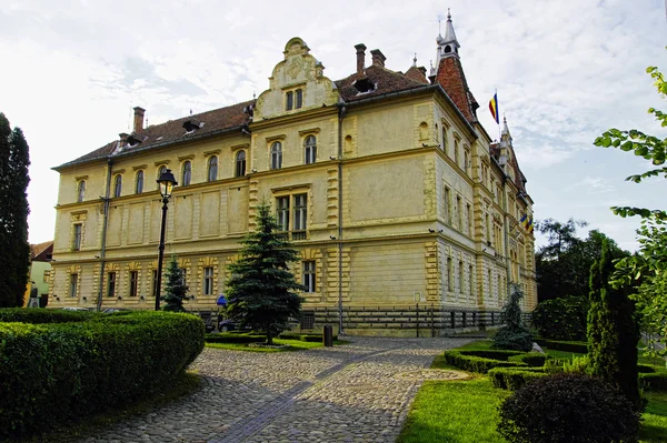 Sighisoara - vlad tepes-Drakula doğduğu şehir. Transilvanya, Romanya — Stok fotoğraf