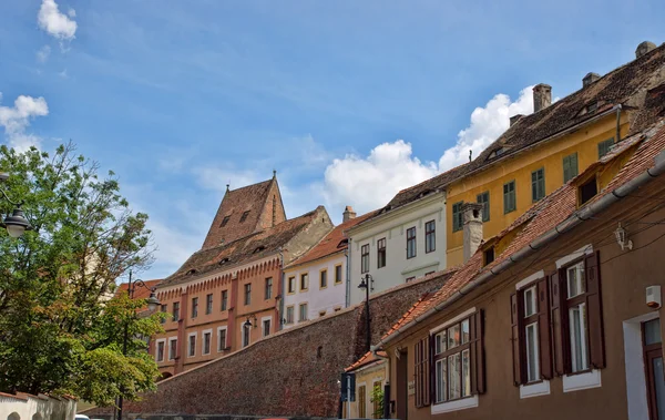 Sibiu is een stad in Transsylvanië. het werd een culturele hoofdstad van Europa aangewezen voor het jaar 2007, Roemenië — Stockfoto