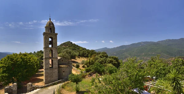 Santa Maria Corsica France August 2020 Church Santa Maria Figaniedda — 图库照片