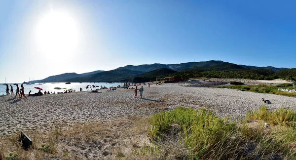 Coti Chiavari France August 2020 Cupabia Beach South Corsica France — Stockfoto