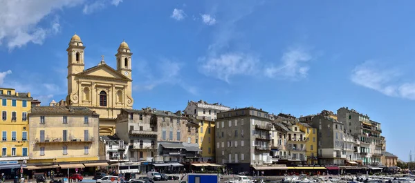 Bastia Corsica Francia Agosto 2020 Chiesa San Giovanni Battista Bastia — Foto Stock