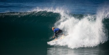 Peniche, Portekiz - 13 Ekim: patrick gudauskas (ABD) içinde rip curl pro peniche 2012 13 Ekim 2012 peniche, Portekiz