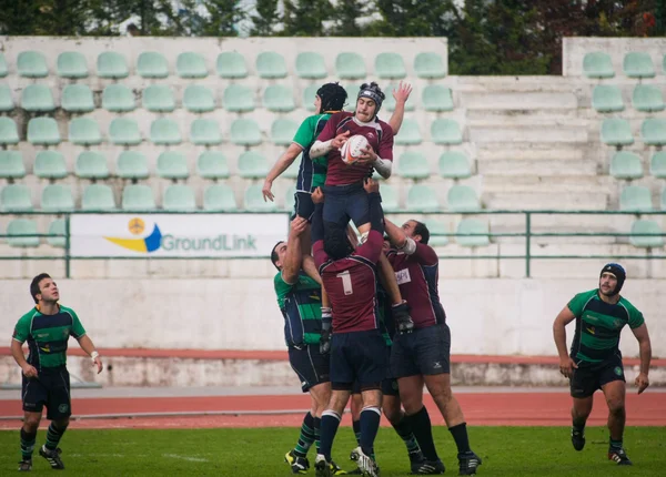 Rugby spel — Stockfoto