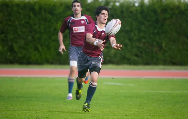 Jogo de rugby — Fotografia de Stock