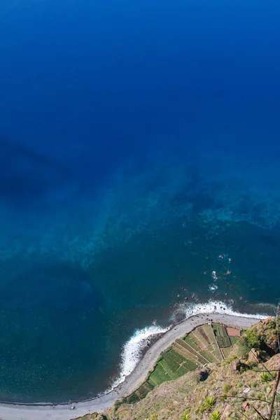 Pohled od mysu girao, ostrov madeira — Stock fotografie