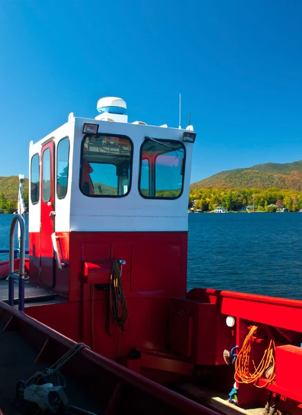 Red tug boat — Stock Photo, Image