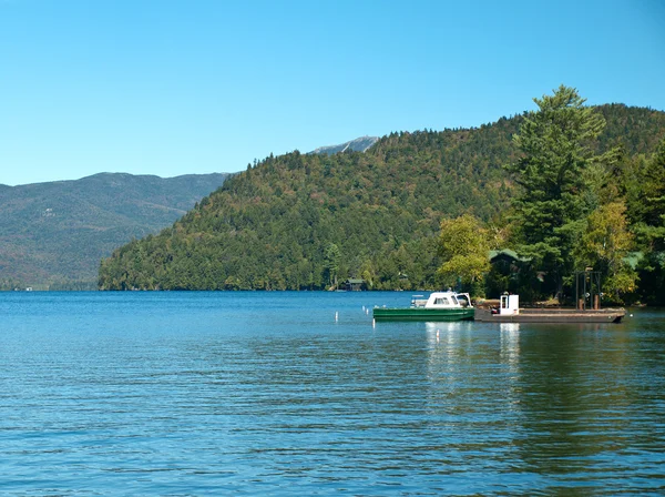 Lago plácido, Nova Iorque — Fotografia de Stock