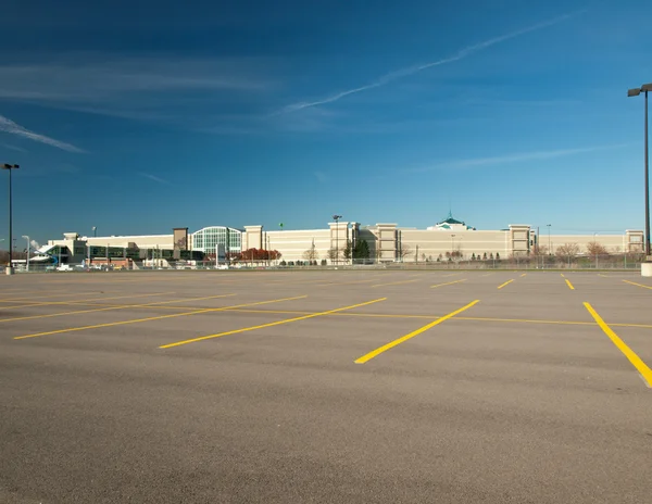 Pusty parking Zdjęcie Stockowe