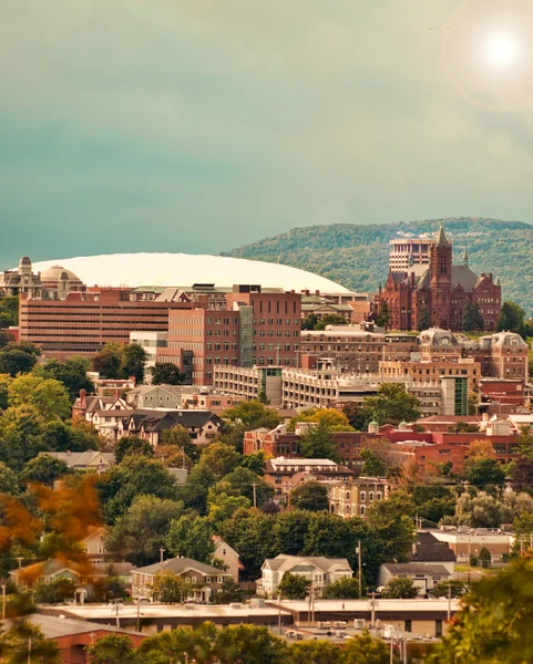 View of syracuse vertical — Stock Photo, Image