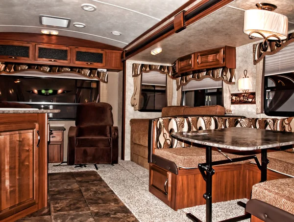 Recreational vehicle interior — Stock Photo, Image