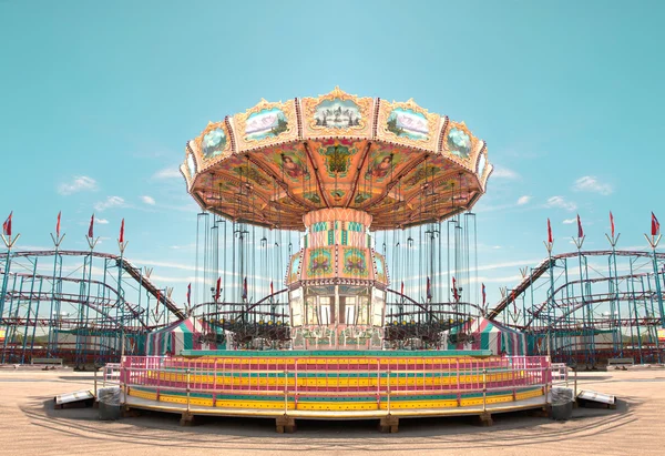 Carnival carousel — Stock Photo, Image