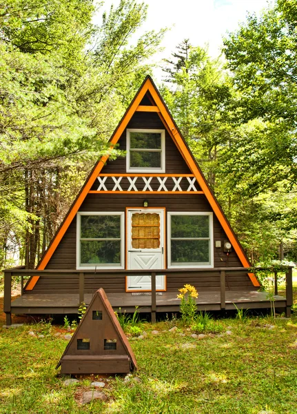 A-Frame Camp — Stock Photo, Image