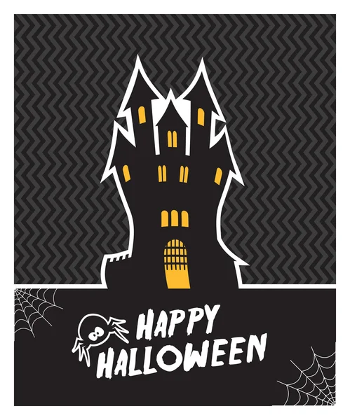 Vector halloween card — Stock Vector