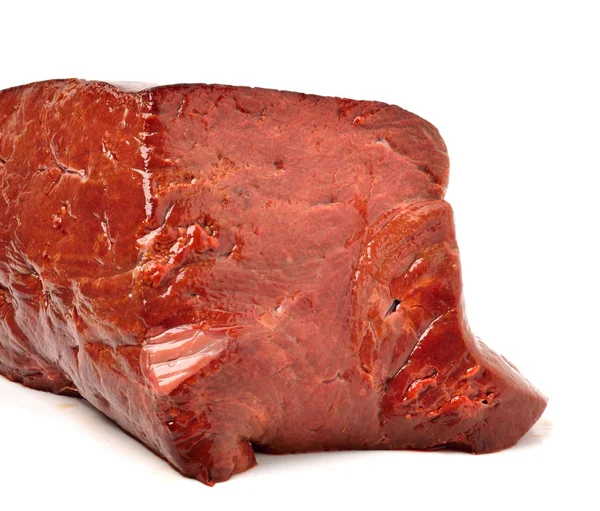 Raw beef liver — Stock Photo, Image