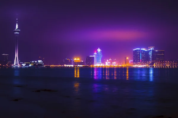 Noite Macau . — Fotografia de Stock