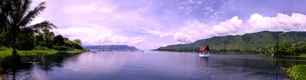 Toba-See-Panorama. — Stockfoto